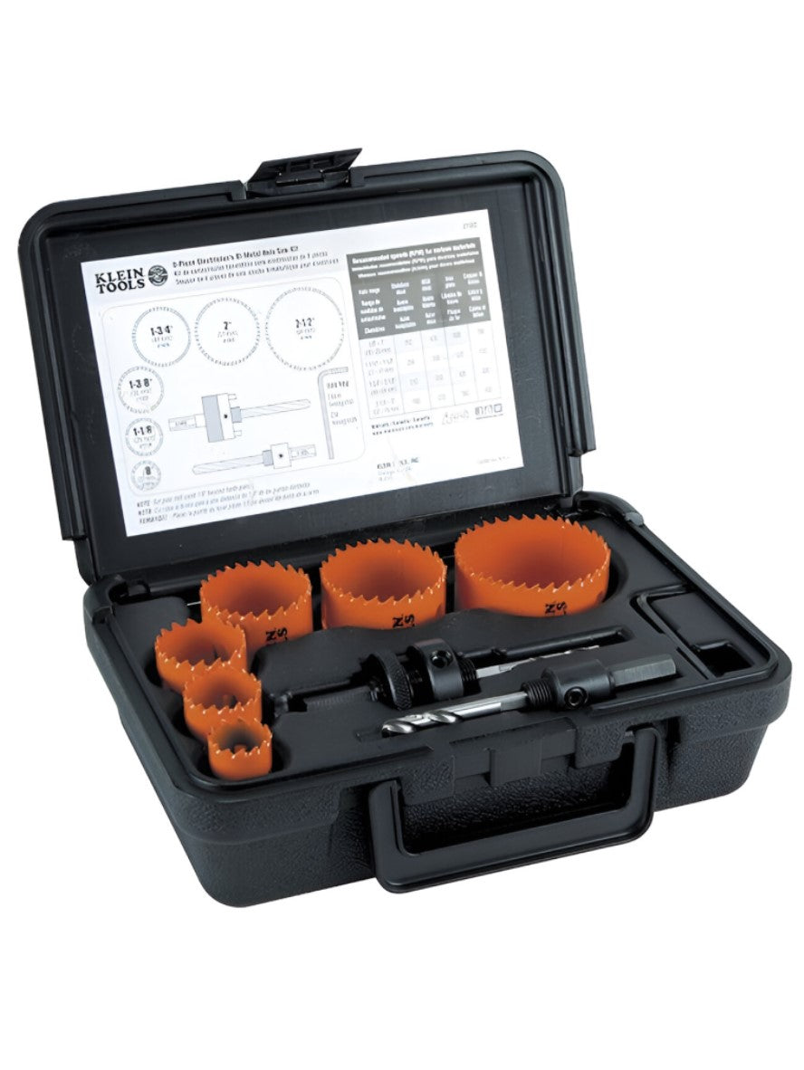 31902 Bi-Metal Hole Saw Kit, 8-Piece