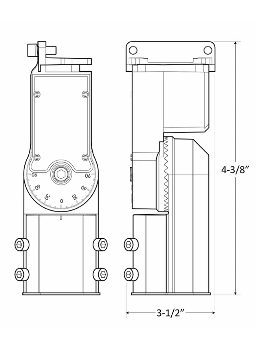 LFX-SF Slip Fitter for LFX & LFX-XXL & LFXPRO & LF4PRO Series
