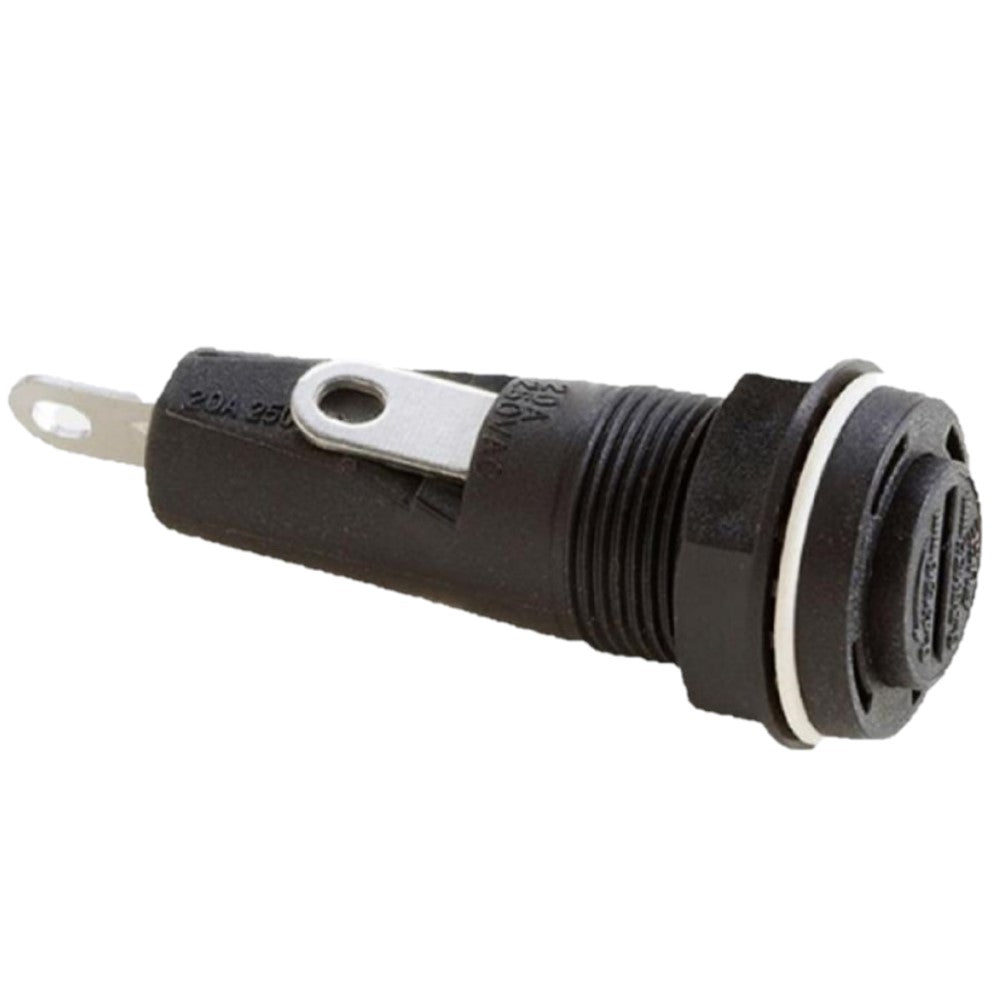 PMA-DS-07-SOS Panel Mount - 6.3x32 mm - Screw Cap - Screwdriver Release
