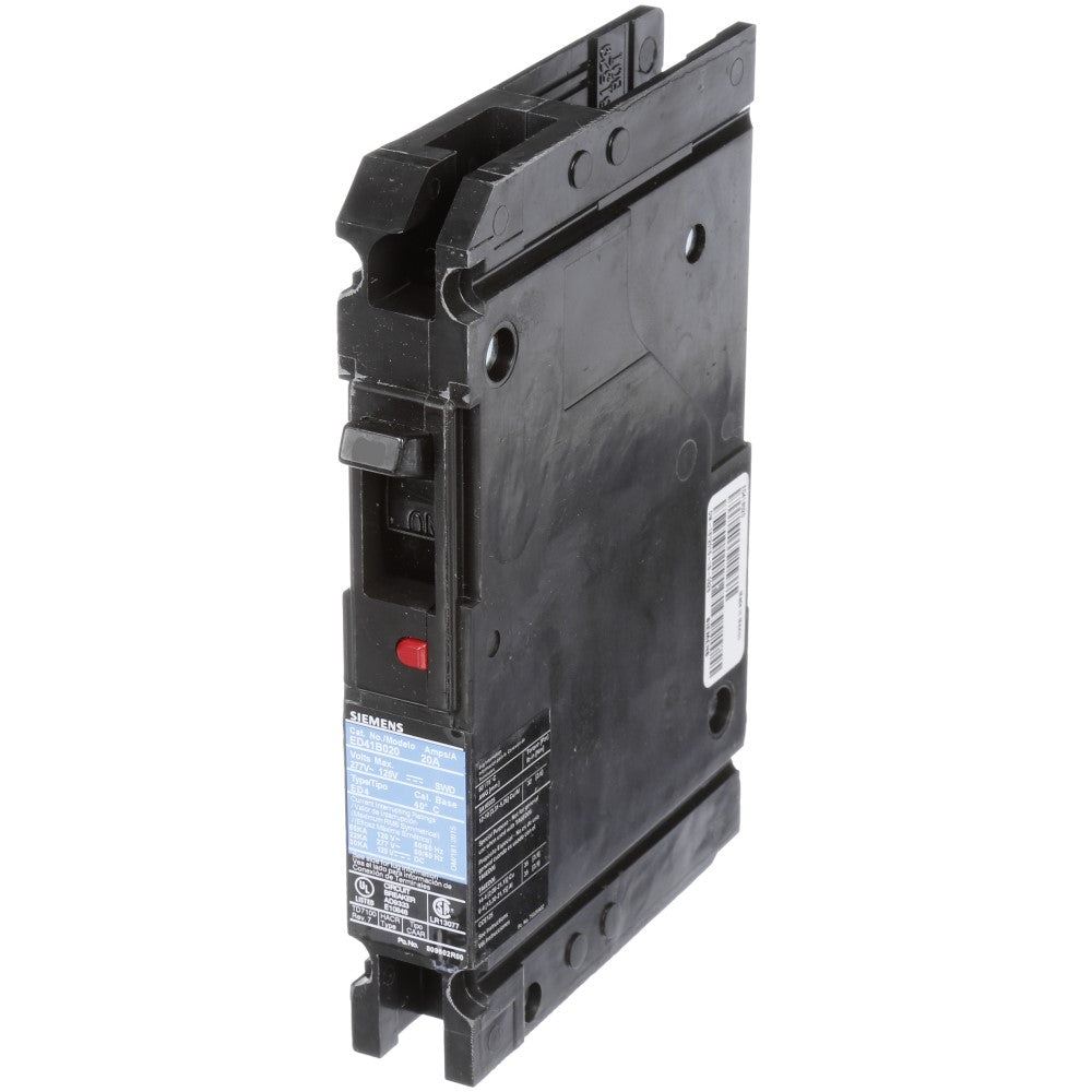 ED41B020 ED4 1Pole 20A 277/120VAC Breaker