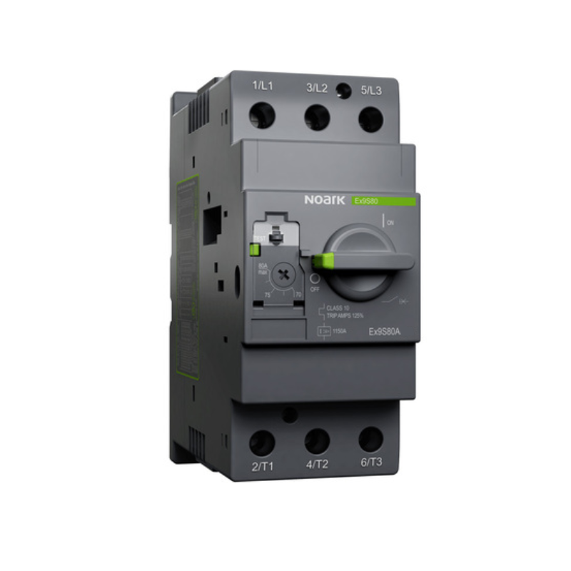 Ex9S80A63A 48-63A Setting - Class 10 - Rotary Handle Operation Thermal-Magnetic Manual Motor Starter
