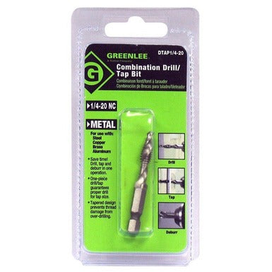 DTAP1-4-20 Combination Drill/Tap Bit