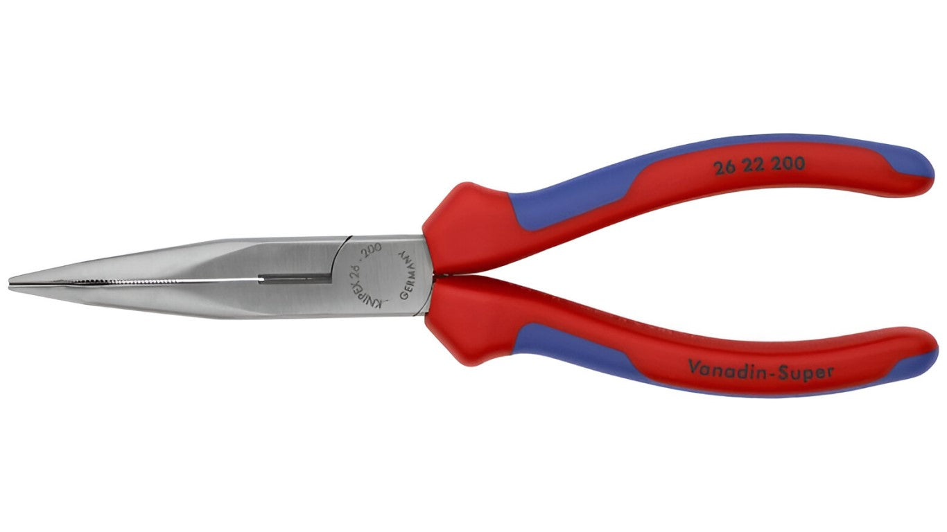 26 22 200 Snipe Nose Side Cutting Pliers (Stork Beak Pliers)