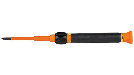 32581INS  2-in-1 Insulated Electronics Screwdriver, Phillips, Slotted Bits