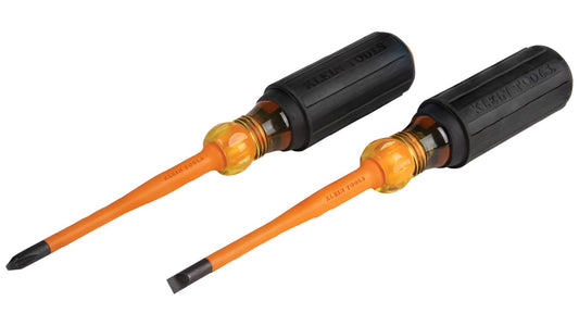 33732INS Screwdriver Set, Slim-Tip Insulated Phillips and Cabinet Tips, 2-Piece