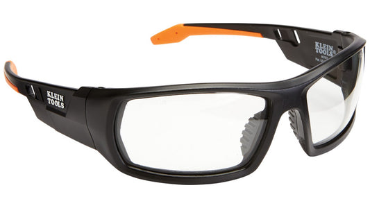 60163 Professional Safety Glasses, Full Frame, Clear Lens