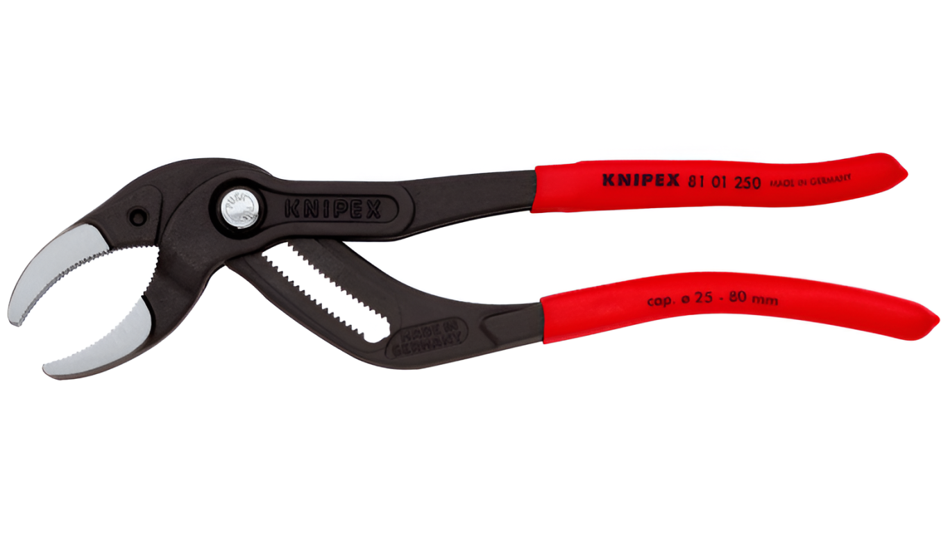 81 01 250 10" Pipe Gripping Pliers-Serrated Jaws