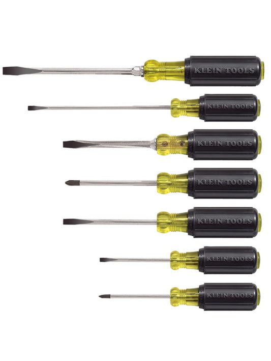 85076 Screwdriver Set, Slotted and Phillips, 7-Piece