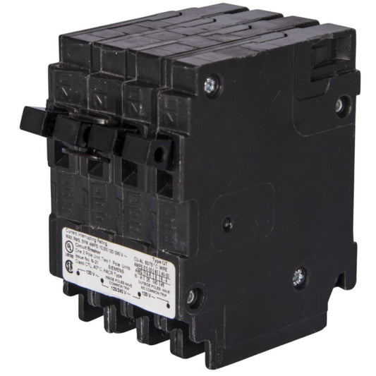 Q21520CT Quad 15A/20A Siemens Q Breaker