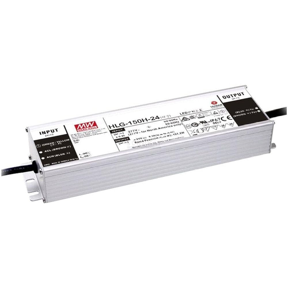 HLG-150H-24 150W 24V LED Driver IP67