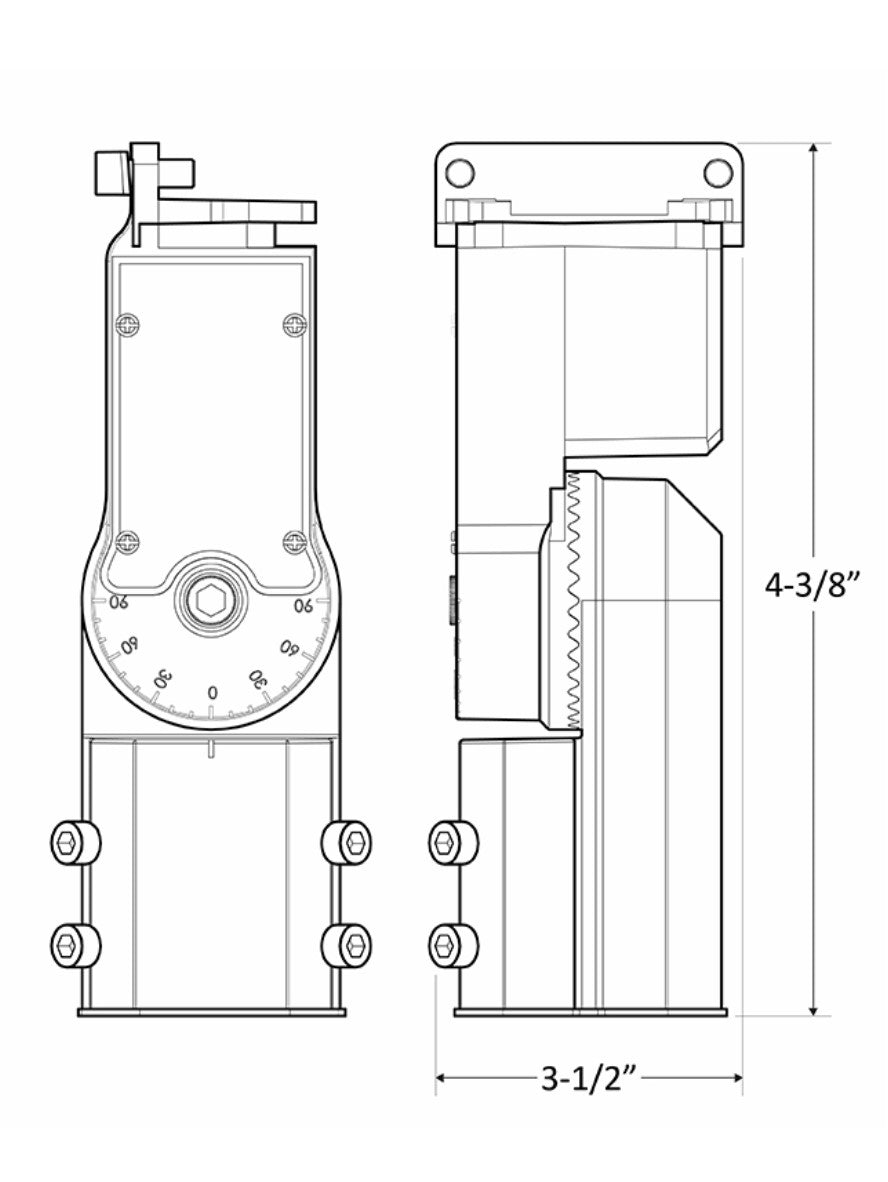 LFX-SF Slip Fitter for LFX & LFX-XXL & LFXPRO & LF4PRO Series