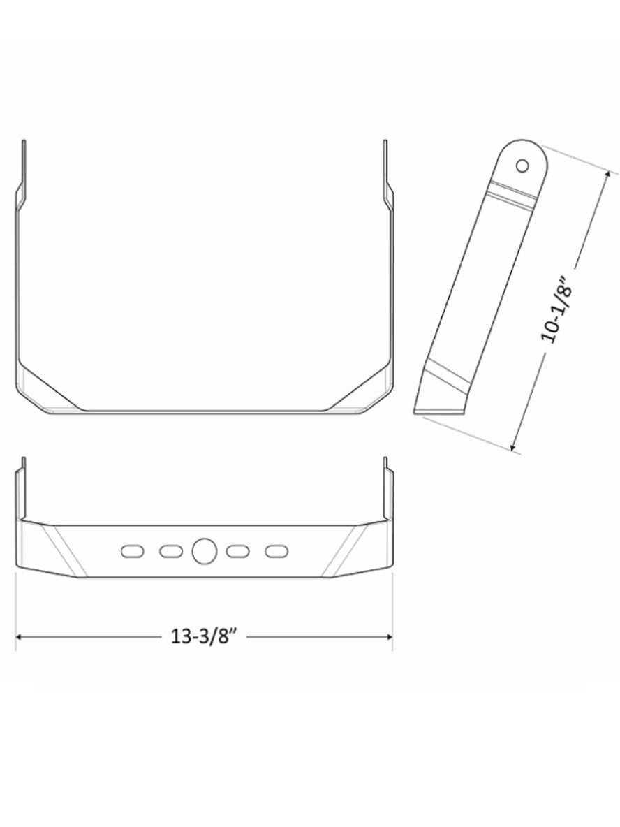 LFX-TR-A U Bracket for LFX & LFX-PRO "LG" & LF4PRO Series