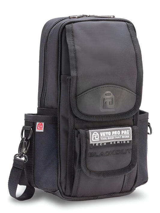MB2 Blackout Medium Sized Zippered Meter Bag