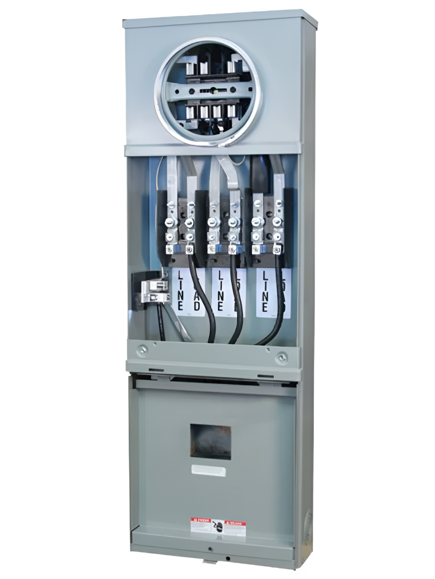 227MTB 200A Commercial TestBlock/Main Meter Panel 3PH 120/240V – J and ...