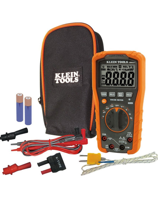 MM600 Digital Multimeter, Auto-Ranging, 1000V