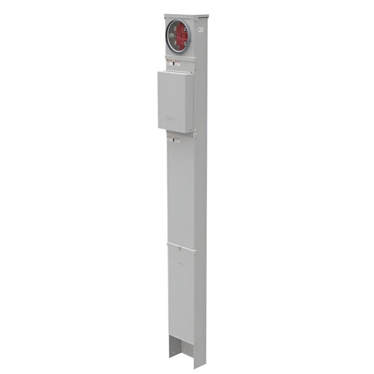 MPRV-100-78 Metered Power Outlet Pedestal 100A