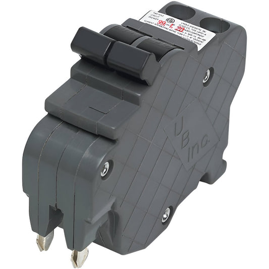 UBIF0215N 2Pole 15A Stab Lock Breaker