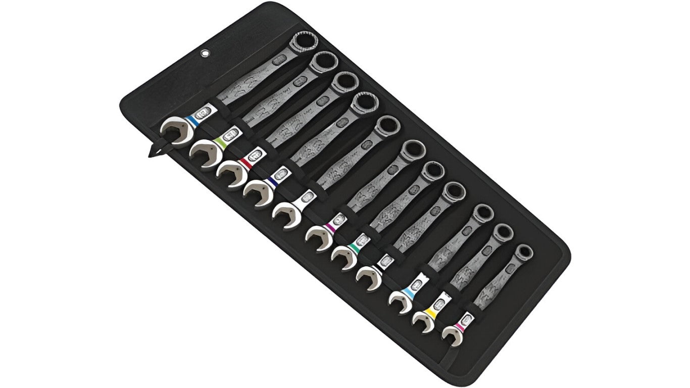 05020013001 6000 Joker 11 Set 1 Set of Ratcheting Combination Wrenches, 11 Pieces