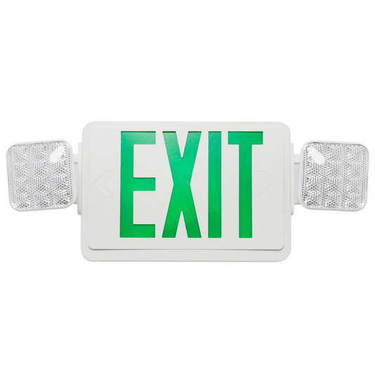 XT-CL-GW-EM Combination LED Exit Sign & LED Emergency