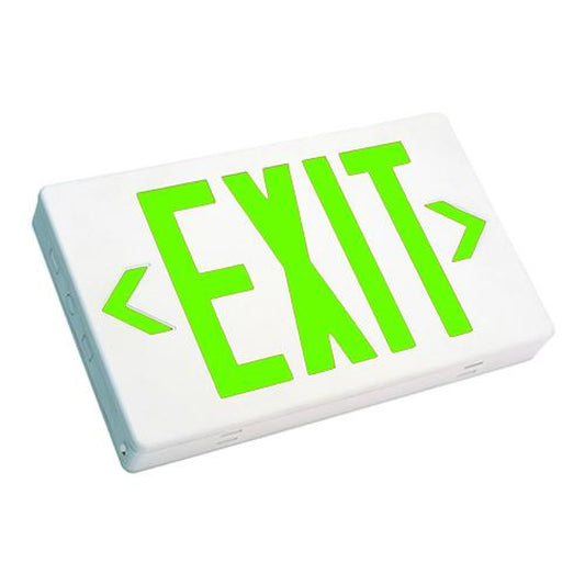 XT-GW-EM LED Exit Sign Green