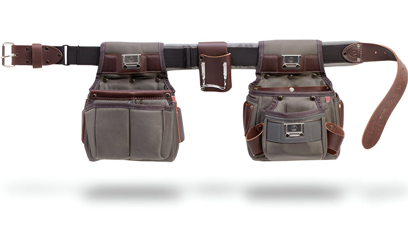 Builders Belt: Tool Belt With Bags 32"-46"