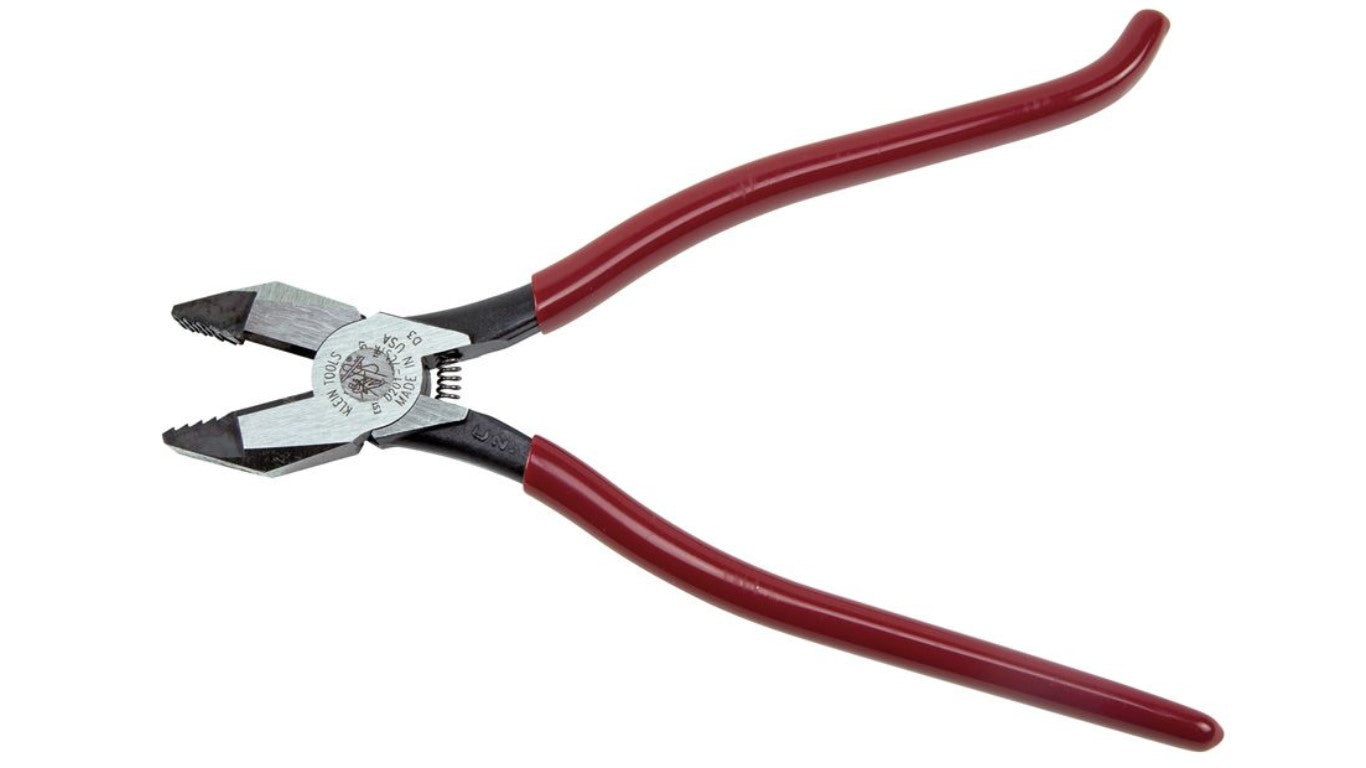 D201-7CSTA Ironworker's Pliers, Aggressive Knurl, 9-Inch