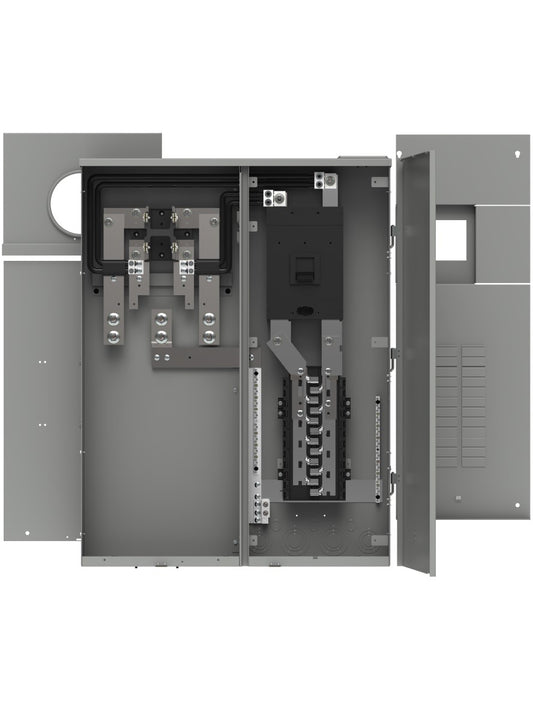 MC2442B1400SDS 400A Meter Combo Surface 24 Space 42 Circuits