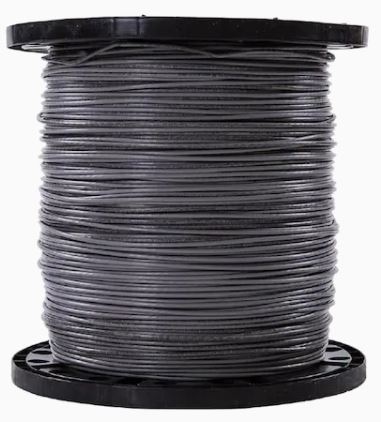 #10 THHN 500' STR Wire Grey