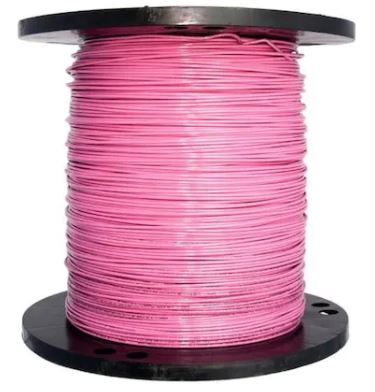 #10 THHN 500' STR Wire Pink