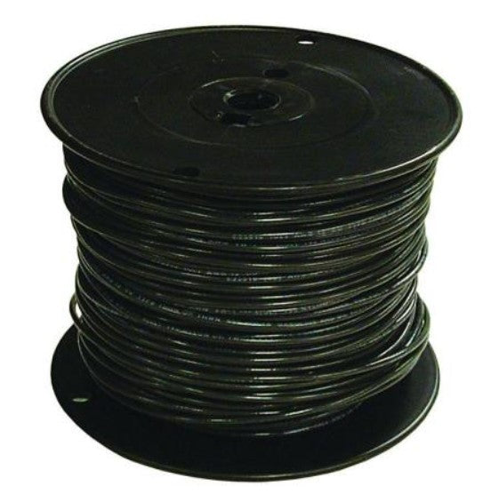 #14 THHN 500' Solid Wire Black