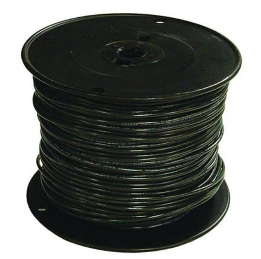 #14 THHN 500' Solid Wire Black