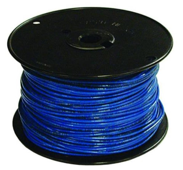 #14 THHN 500' Solid Wire Blue