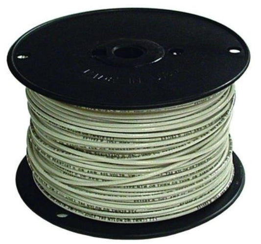 #14 THHN 500' Solid Wire White