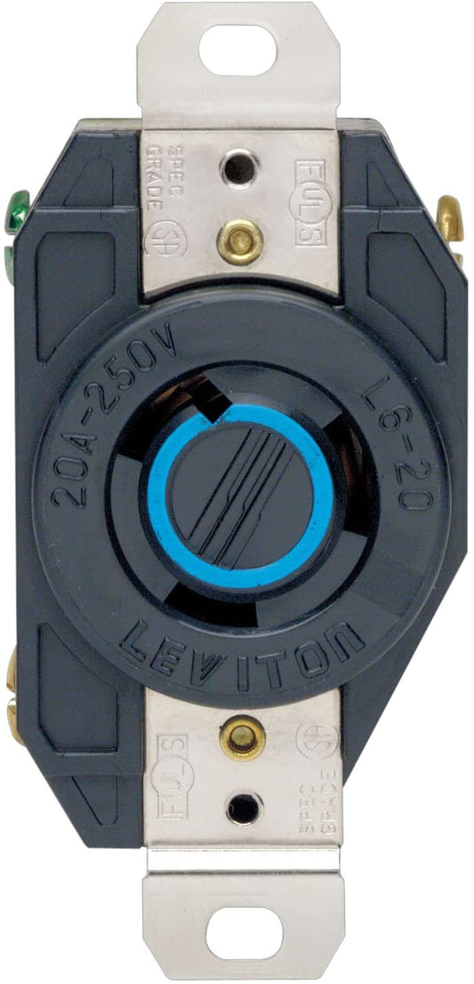 2320 20A 250V 2P 3W Twistlock RECP L6-20R