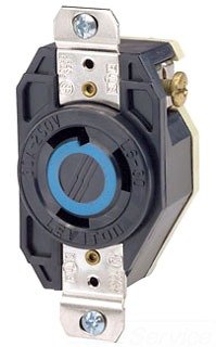 2610 30A 120V 2P 3W Twistlock RECP L5-30R