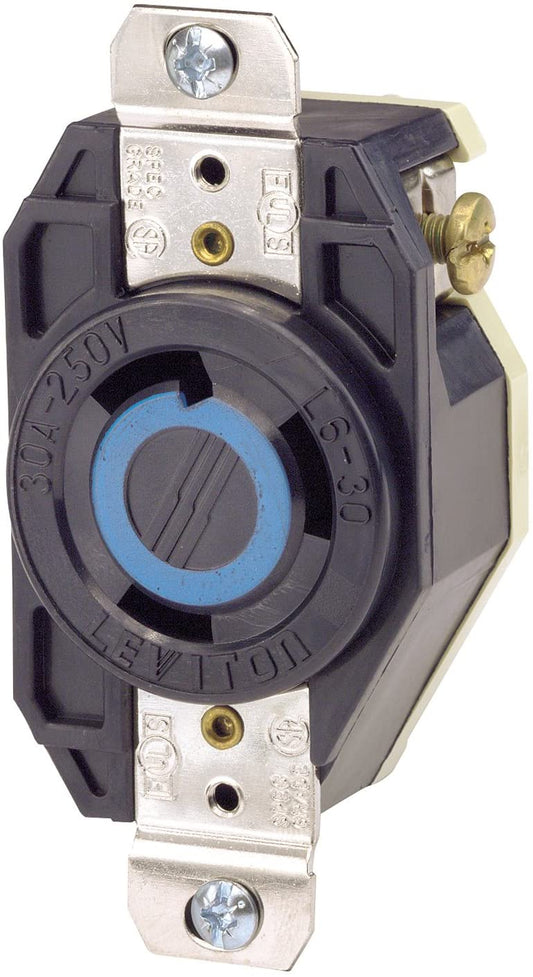 2620 30A 250V 2P 3W Twistlock RECP L6-30R