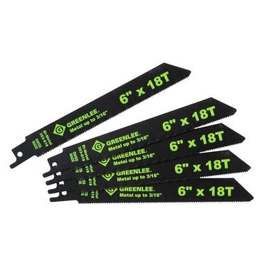 353-618 6" x 18T Reciprocating Saw Blade (Pack of 5)