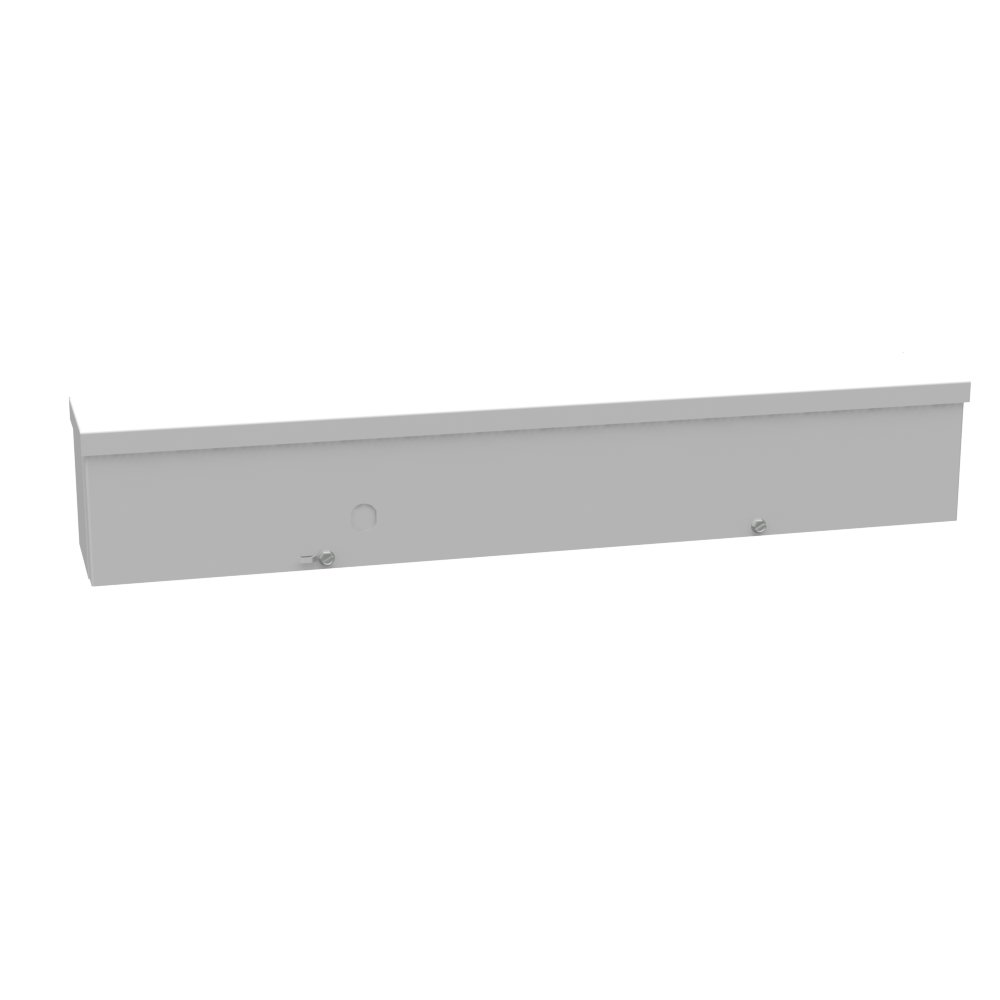 4424-GSC3R Outdoor Gutter 4x4x24