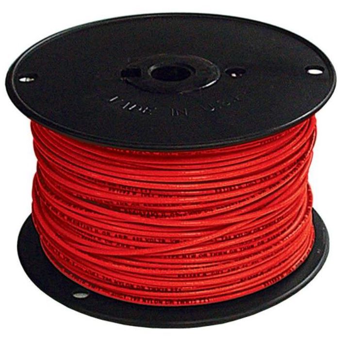 #4 THHN 500' Wire Red