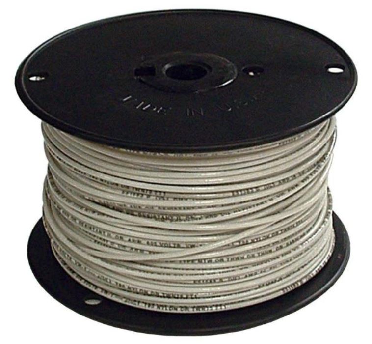 #4 THHN 500' Wire White