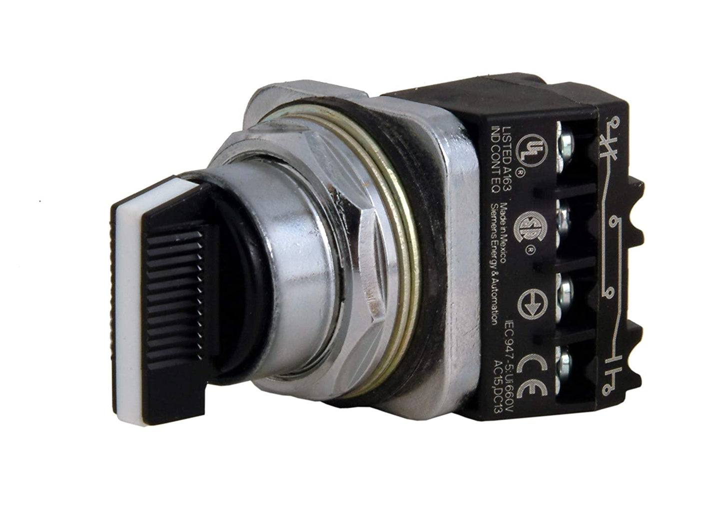 52SA2CDBA1 30MM 3 POS SEL Switch Momentary