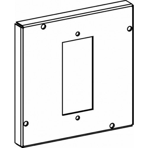5504 Raised 1/2”, 4-11/16” Square (5S) GFCI OR Decorative Switch Industrial Cover