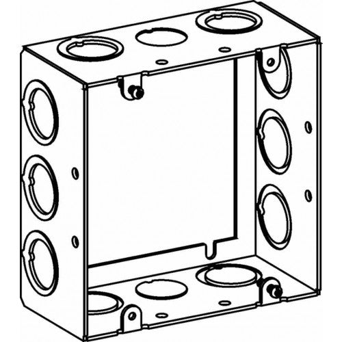 5SDB-MKO-EXT 2-1/8” Deep, 4-11/16” Square (5S) Extension Ring Welded With MKO