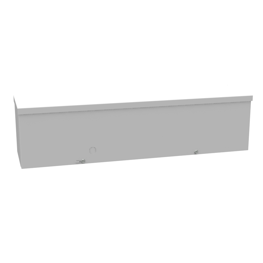 6624-GSC3R Outdoor Gutter 6x6x24