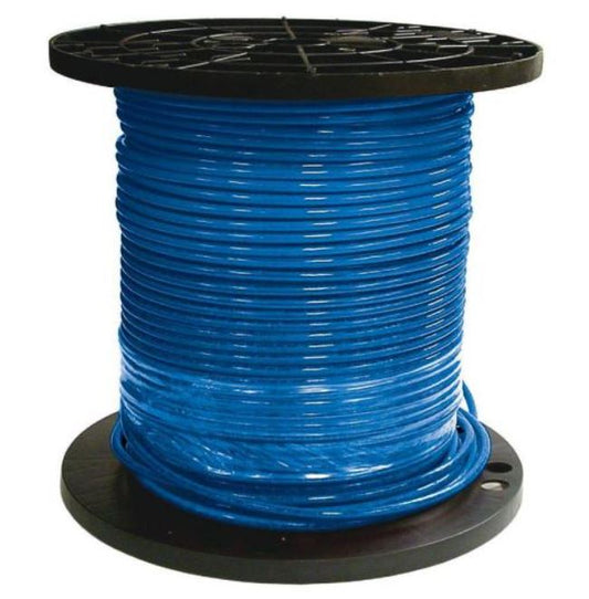 #8 THHN 500' Wire Blue