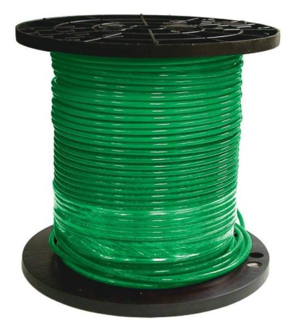 #8 THHN 500' Wire Green