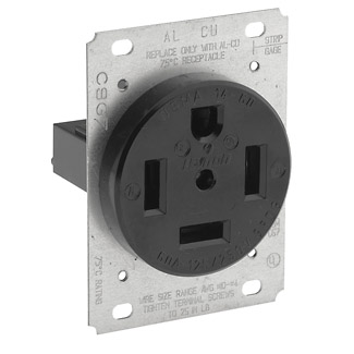 9460 60A 125/250V 4W Receptacle 14-60R