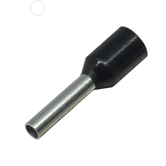 AD15008 16AWG (8mm Pin) Insulated Ferrules - Black