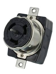 CS8169 50A 480V 3 Phase Twistlock Receptacle