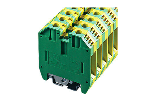 DK16-PE Grounding Terminal Block 14-6AWG